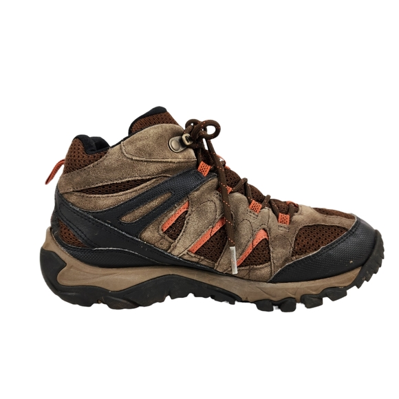 Merrell Outmost Vent Slate Black Suede Leather Hiking Boots Men's Size 8 - Picture 5 of 11